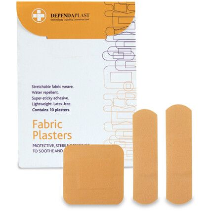 DEPENDAPLAST ADVANCED FABRIC PLASTERS ASSORTED (PK-20)