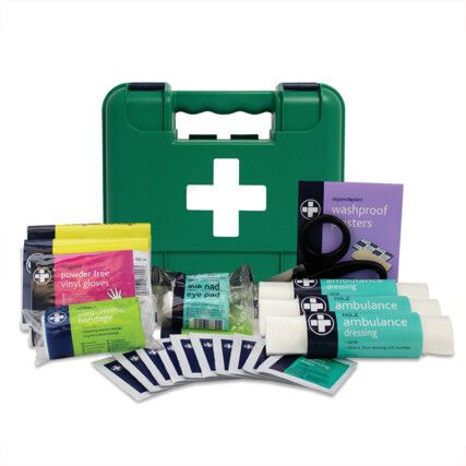 RELIANCE FIRST AID KIT PSV IN DURHAM BOX INC' BULKHEAD BRACKET