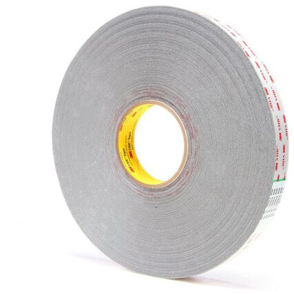 VHB™ 4936P Double Sided Tape, Acrylic Foam, Grey, 1220mm x 33m