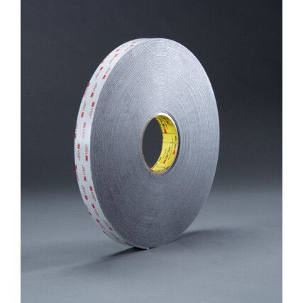 5962F Double Sided Tape, Foam, Black, 1220mm x 33m