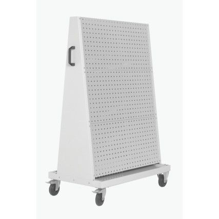 PERFO 6 PANEL TROLLEY 60 HOOK KIT WxDxH: 1000x650x1600mm GREY