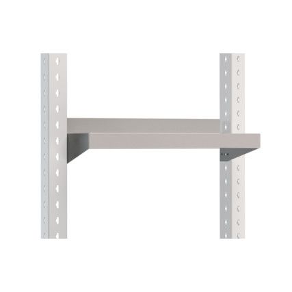 FIxED SHELF FOR SYSTEM WIDTH 450mm WxDxH: 398x200x119mm GREY