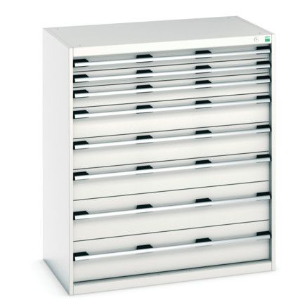 CUBIO CABINET 8 DRAWERS HD WxDxH:1050x650x1200mm GREY