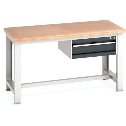 CUBIO FW BENCH MPX 1 CABINET WxDxH: 1500x750x840mm DARK GREY