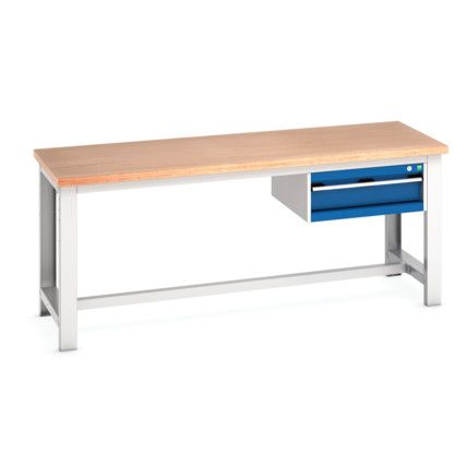 CUBIO FW BENCH MPX 1 CABINET WxDxH: 2000x750x840mm BLUE