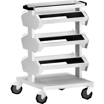 COMPACT TROLLEY 6 ISO 40 TOOL CARRIERS WxDxH: 650x710x1020mm GREY