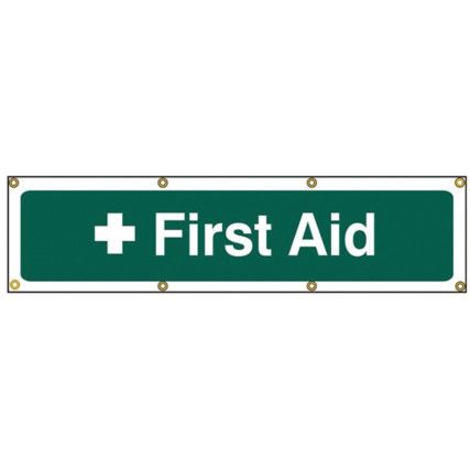 FIRST AID - BAN (1200 X 300MM)