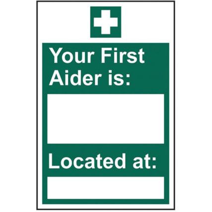 YOUR FIRST AIDER IS - SAV (200X300MM)