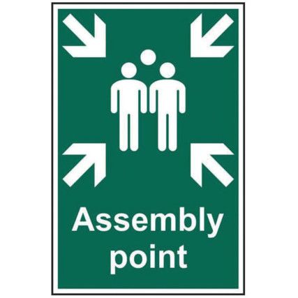 ASSEMBLY POINT - PVC (200 X300MM)