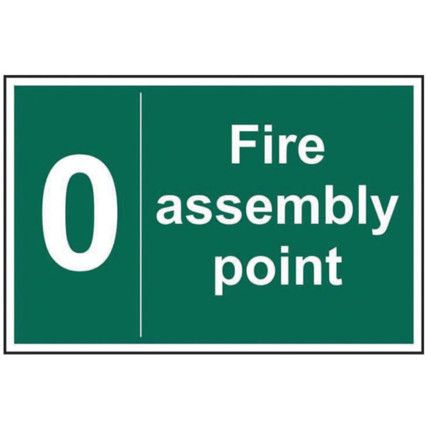 FIRE ASSEMBLY POINT 0 - SAV (600X400MM)