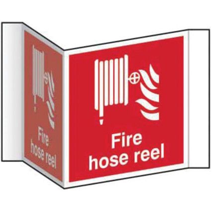 FIRE HOSE REEL (PROJECTION SIGN)-RPVC (200MM FACE)