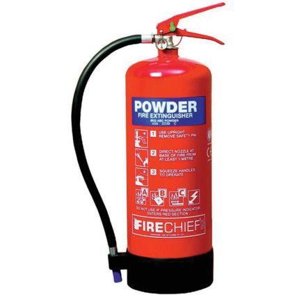 POWDER EXTINGUISHER - 6KGABCPOWDER (43A 233B)