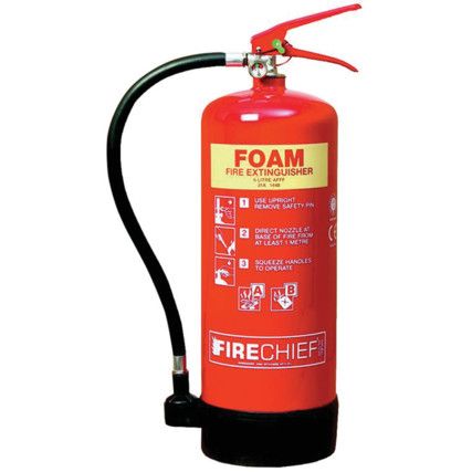 FOAM EXTINGUISHER - 6L (21A 144B)