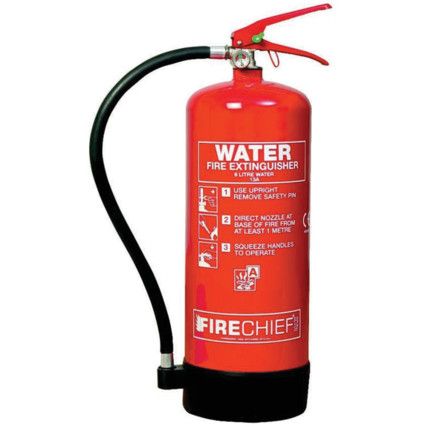 WATER EXTINGUISHER - 6 LITRESPRAY WATER (13A)