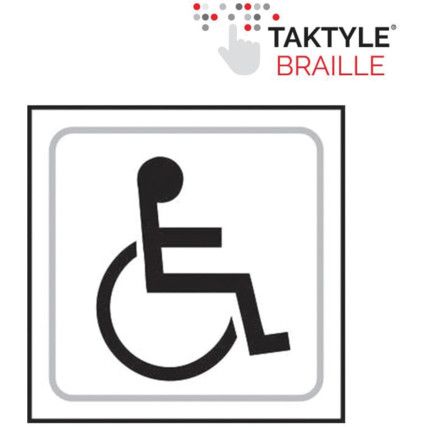 DISABLED GRAPHIC - TAKTYLE (150X150MM)