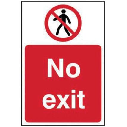 NO EXIT - SAV (400 X 600MM)