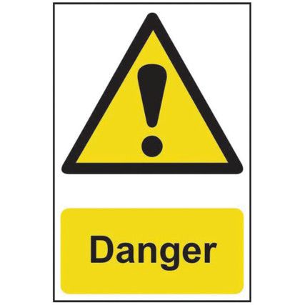 DANGER - PVC (200 X 300MM)