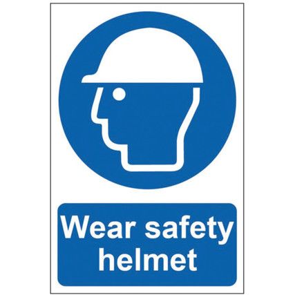 WEAR SAFETY HELMET - PVC (200X300MM)