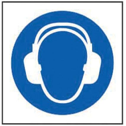 WEAR EAR PROTECTION SYMBOL -SAV(200 X 200MM)