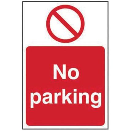 NO PARKING - SAV (200 X 300MM)