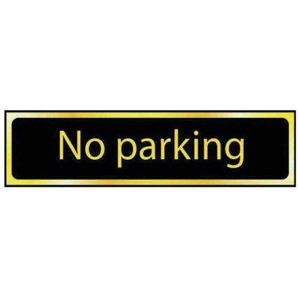 NO PARKING - POL (200 X 50MM)