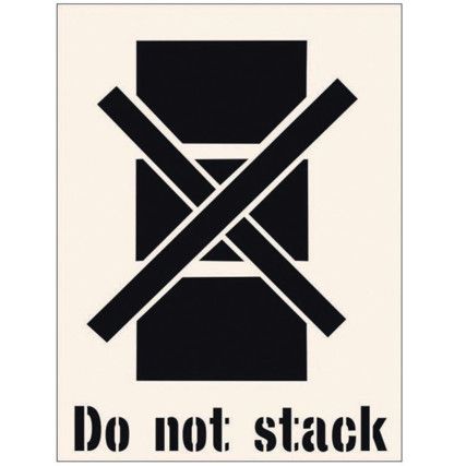 DO NOT STACK STENCIL (400 X600MM)