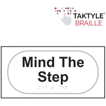 MIND THAT STEP - TAKTYLE (300X150MM)