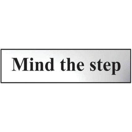 MIND THE STEP - CHR (200 X 50MM)