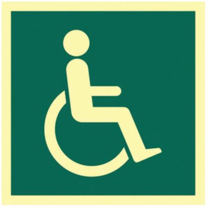 DISABLED SYMBOL - PHS (150X150MM)