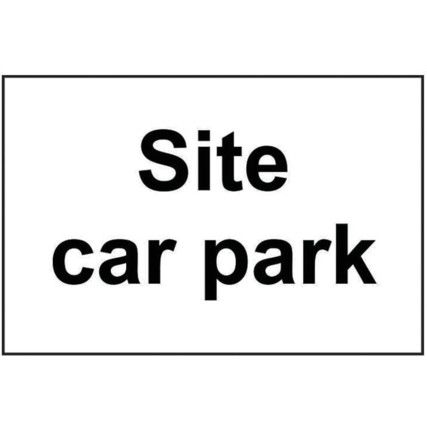 SITE CAR PARK - RPVC (300 X200MM)