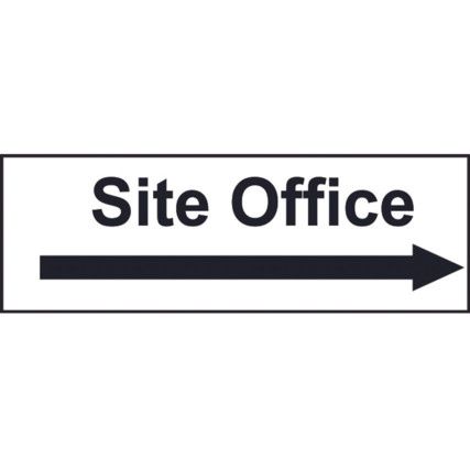 SITE OFFICE ARROW RIGHT - SAV(300X 100MM)