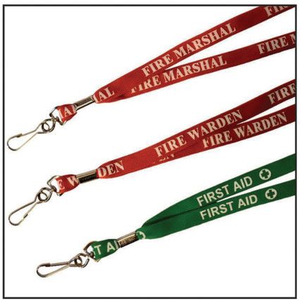 FIRE MARSHAL LANYARD