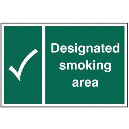 DESIGNATED SMOKING AREA - SAV(300X 200MM)