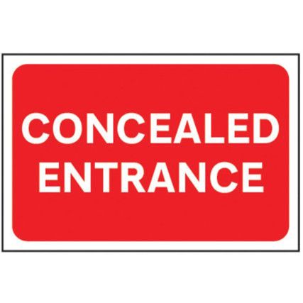 CONCEALED ENTRANCE - RPVC (600X450MM)