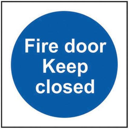 FIRE DOOR KEEP CLOSED - RPVC(150X 150MM)