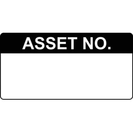 ASSET NO. - LABELS (50 X 25MMROLL OF 500)