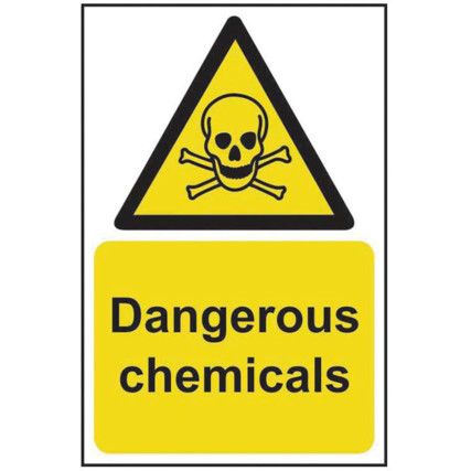 DANGEROUS CHEMICALS - SAV (400X600MM)