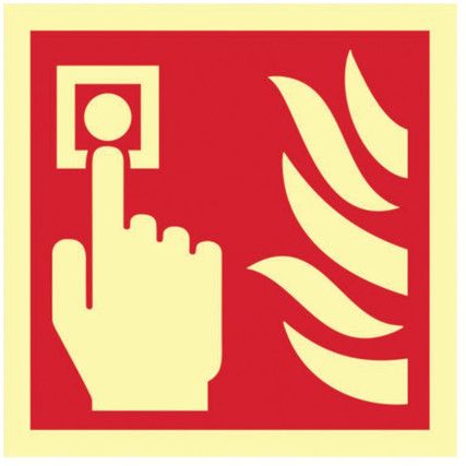 FIRE ALARM SYMBOL - PHS (100X100MM)