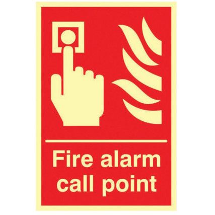 FIRE ALARM CALL POINT -PHOTOLUM.(200 X 300MM)