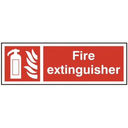 FIRE EXTINGUISHER - RPVC (300X100MM)