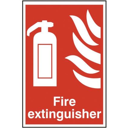 FIRE EXTINGUISHER - PVC (200X300MM)