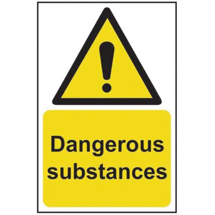 DANGEROUS SUBSTANCES - SAV (200X300MM)