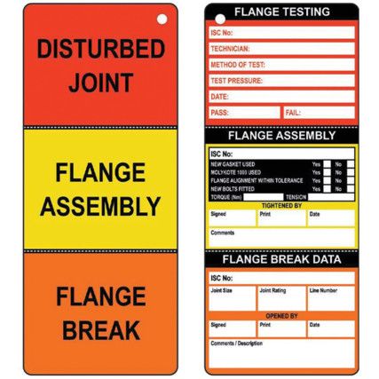 FLANGE TAG KIT (50 INSERTS, 1PEN)