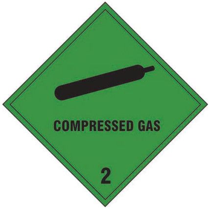 COMPRESSED GAS CLASS 2 - SAV (100X 100MM)