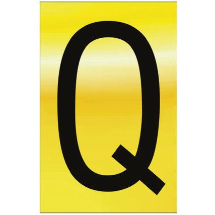 75MM POL. GOLD EFFECT -CHARACTER'Q'