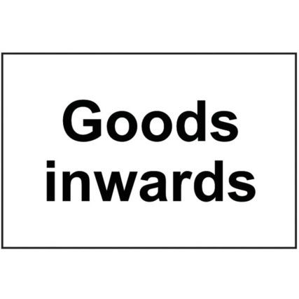 GOODS INWARDS - RPVC (300 X200MM)