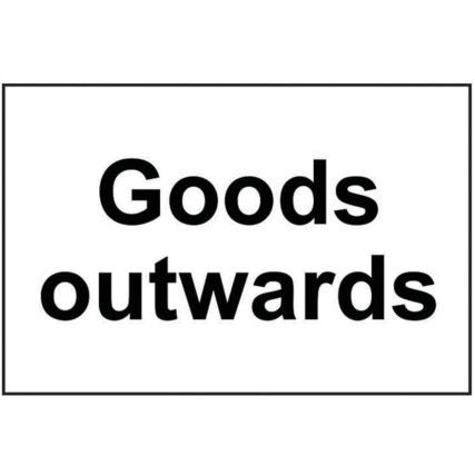 GOODS OUTWARDS - RPVC (300X200MM)