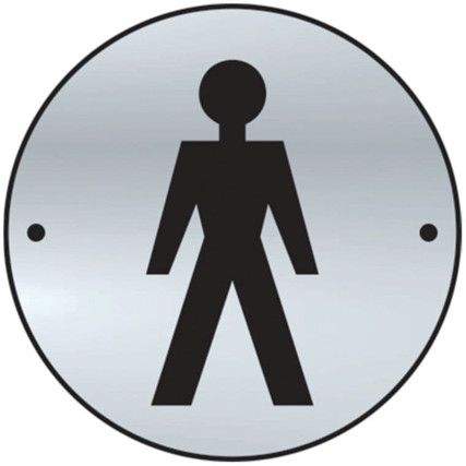 GENTLEMEN GRAPHIC DOOR DISC -SAA(75MM DIA.)