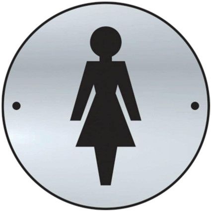 LADIES GRAPHIC DOOR DISC -SAA(75MM DIA.)