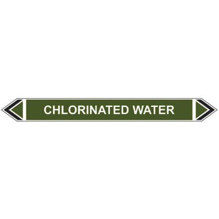 FLOW MARKER - CHLORINATED WATER(GREEN (PK-5)